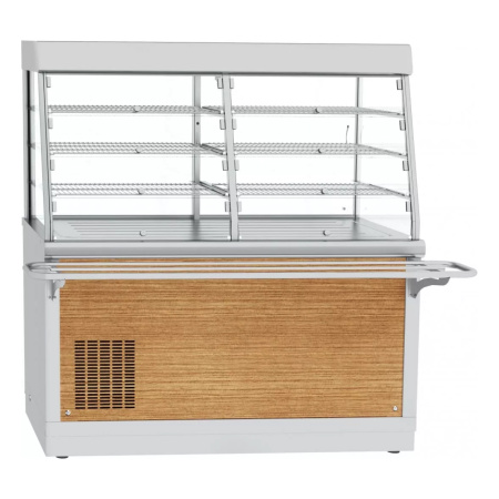 Прилавок-витрина для холодных закусок Abat ПВВ(Н)-70Х-С-03-НШ