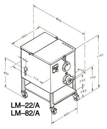 Мясорубка Koneteollisuus KT LM-82/A ч/н
