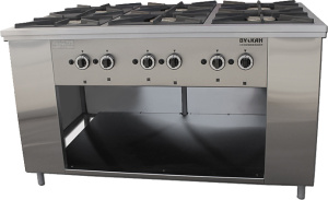 Газовая плита Вулкан ПРГ-IIА-6 Maxi 8231 Газовая плита Вулкан ПРГ-IIА-6 Maxi 8231