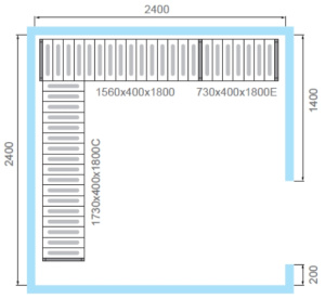 Холодильная камера Polair КХН-11,75 Standart