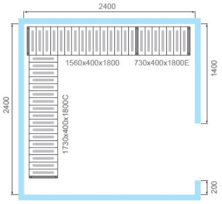 Холодильная камера Polair КХН-11,75 Standart