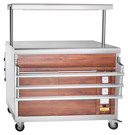 Прилавок для горячих напитков Abat ПГН-70ПМ кашир.