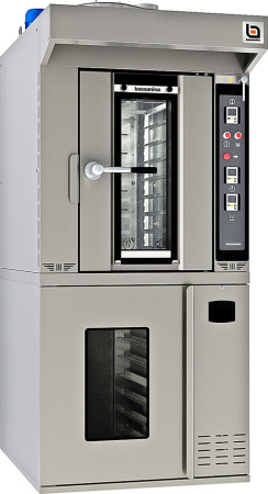 Печь ротационная Bassanina FR MINI E46.10 комплект с расстойкой FR MINI E46.PR LCD