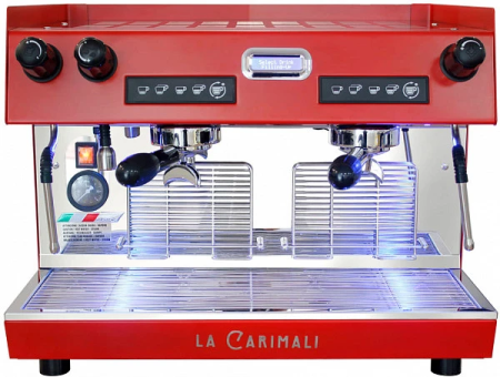 Рожковая кофемашина Carimali Nimble 2 Gr Red NI-E02-H-02