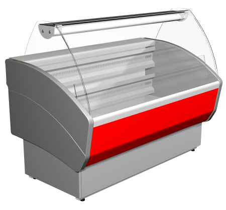 Холодильная витрина Carboma G85 SL 1,5-1 (ВХСн-1,5 Полюс ЭКО)