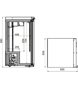 Фармацевтический холодильный шкаф Polair ШХФ-0,2 с опциями