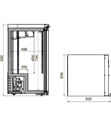 Фармацевтический холодильный шкаф Polair ШХФ-0,2 с опциями