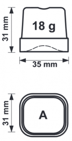 Льдогенератор Brema CB 640 A HC размеры кубика Льдогенератор Brema CB 640 A HC размеры кубика