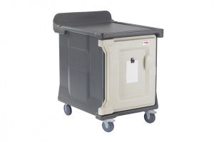 Тележка для доставки блюд Cambro MDC1520S10HD гран.-сер. Тележка для доставки блюд Cambro MDC1520S10HD гран.-сер.