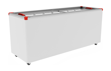 Морозильный ларь Gellar FG 700 C пропан v25 красный