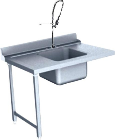 Предмоечный стол Kocateq HTC43L Предмоечный стол Kocateq HTC43L