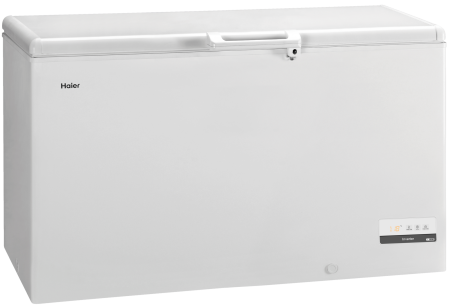 Морозильный ларь Haier HCE520RFC на колесах