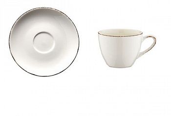 Чашка с блюдцем Bonna E100RIT02KFT Чашка с блюдцем Bonna E100RIT02KFT