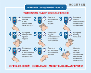 Дезинфектор для рук Kocateq HS BIOPROTECT PRO Дезинфектор для рук Kocateq HS BIOPROTECT PRO