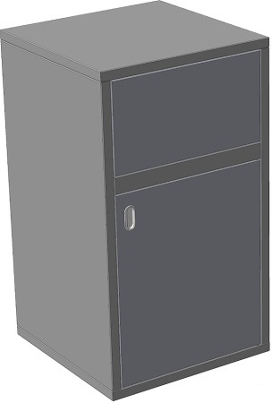 Урна для фудкорта Iterma Ш-УП-610/610/1065 МБ