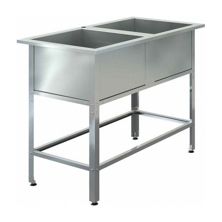 Ванна моечная Assum ВМС-С-2/600 (мойка aisi 201) Ванна моечная Assum ВМС-С-2/600 (мойка aisi 201)