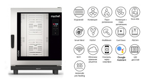 Пароконвектомат Distform Mychef Cook Pro 10 GN 1/1 (CCE1110D) Пароконвектомат Distform Mychef Cook Pro 10 GN 1/1 (CCE1110D)