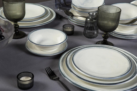 Тарелка плоская KUTAHYA CORENDON Frame BNTS30DU890670, 30 см