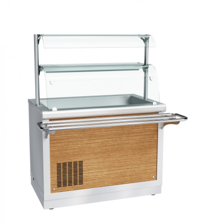 Прилавок Abat ПВВ(Н)-70Х-02-НШ для холодных закусок 
