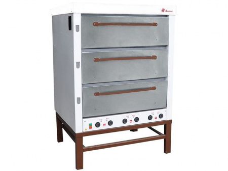 Печь хлебопекарная ВОСХОД ХПЭ-500 оцинк.обр.