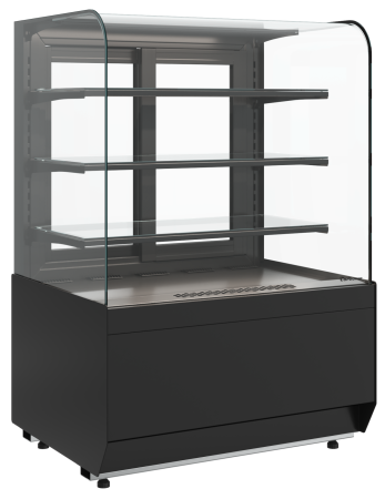 Витрина кондитерская Carboma KR70 VM 1,3-1 LIGHT 9005-0109