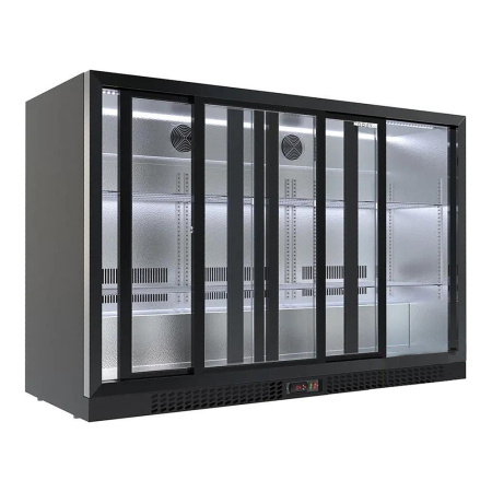 Шкаф холодильный барный Cooleq BF-330S черный