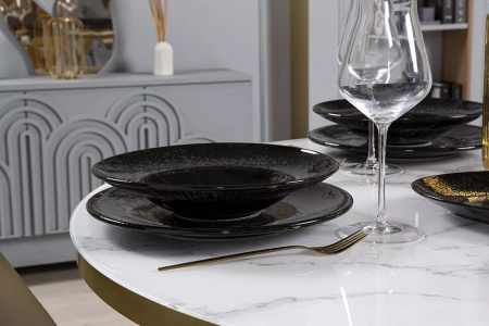 Тарелка для пасты KUTAHYA CORENDON Magnetite BNRS27SPT890220, 27 см