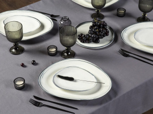 Тарелка плоская KUTAHYA CORENDON Frame BNGLX35DU890670, 35 см