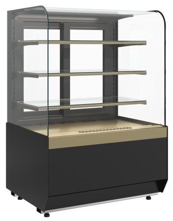 Витрина кондитерская Carboma KR70 VM 1,3-1 LIGHT 9005-0109