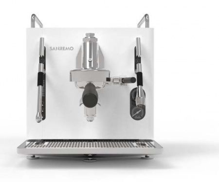 Кофемашина Sanremo Cube V Absolute 1 гр. полуавтомат, белая