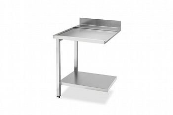 Стол приставной SMEG WTX5700L для купольных посудомоечных машин