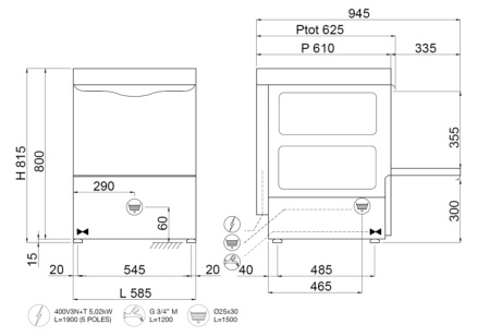 Посудомоечная машина Compack X56E