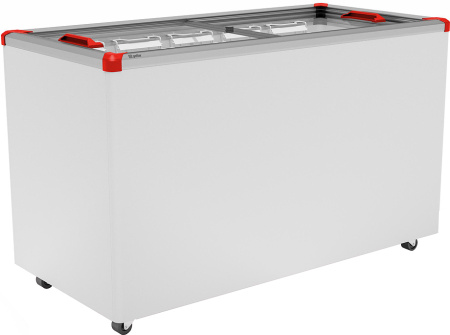 Морозильный ларь Gellar Classic FG 500 C красный v25