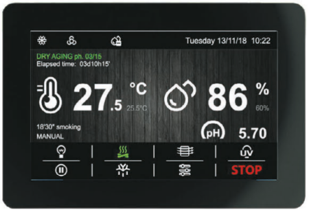 Шкаф для вызревания сыра CS107 Cheese (со стеклянной дверью)