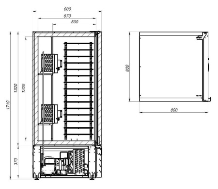 Шкаф шоковой заморозки Аркто SF15-G(P)