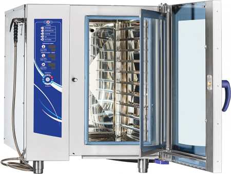 Пароконвектомат Abat ПКА 10-1/1ВМ2 лицо нерж