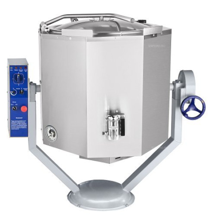 Пищеварочный котел Abat КПЭМ-160-ОМР сл. кран