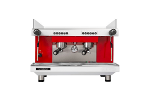 Кофемашина Sanremo Zoe 2 гр. 220В, полуавтомат, бело-красная Кофемашина Sanremo Zoe 2 гр. 220В, полуавтомат, бело-красная