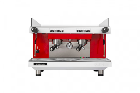 Кофемашина Sanremo Zoe 2 гр. 220В, автомат, бело-красная