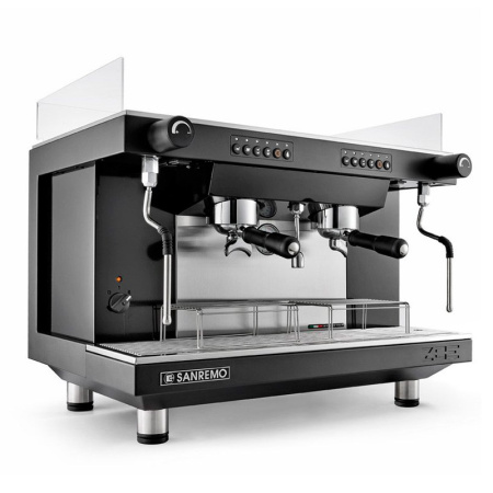 Кофемашина Sanremo Zoe Tall 2 гр. 220В, автомат, чёрная