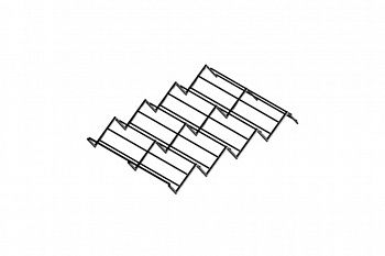 Вставка к кассете для чашек SMEG WH00C01  Вставка к кассете для чашек SMEG WH00C01