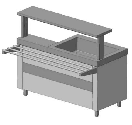 Прилавок первых и вторых блюд Iterma МЭ-У-1507-21К3