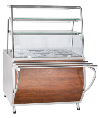 Мармит электр. кухонный типа ЭМК-70Т паровой, кашир.