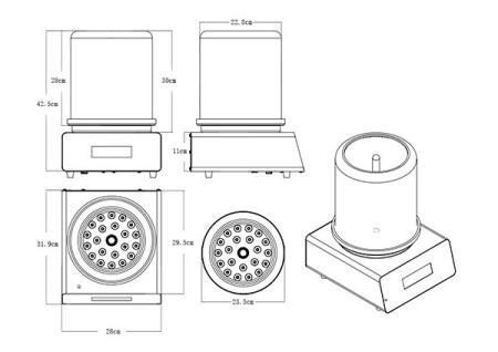 Гриль-мангал Kocateq DH Churrasco 20/1.5