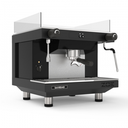 Кофемашина Sanremo Zoe 1 гр. 220В, автомат, чёрная Кофемашина Sanremo Zoe 1 гр. 220В, автомат, чёрная