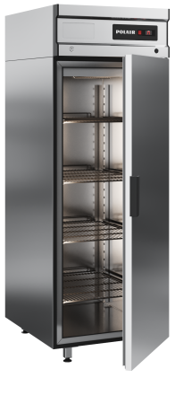 Шкаф холодильный Polair CM107-G (ШХ-0,7) нерж.