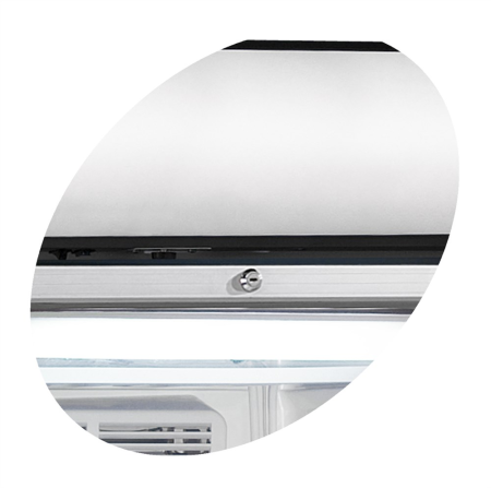 Tefcold UFFS370G замок