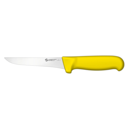 Профессиональный нож Sanelli SD07014Y обвалочный узкий 14 см