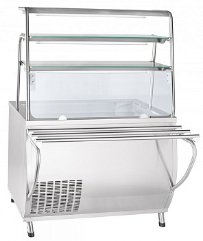 Витрина для холодных закусок Abat ПВВ(Н) 70Т-НШ