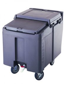 Тележка для льда Cambro ICS 125L син.-сер. Тележка для льда Cambro ICS 125L син.-сер.
